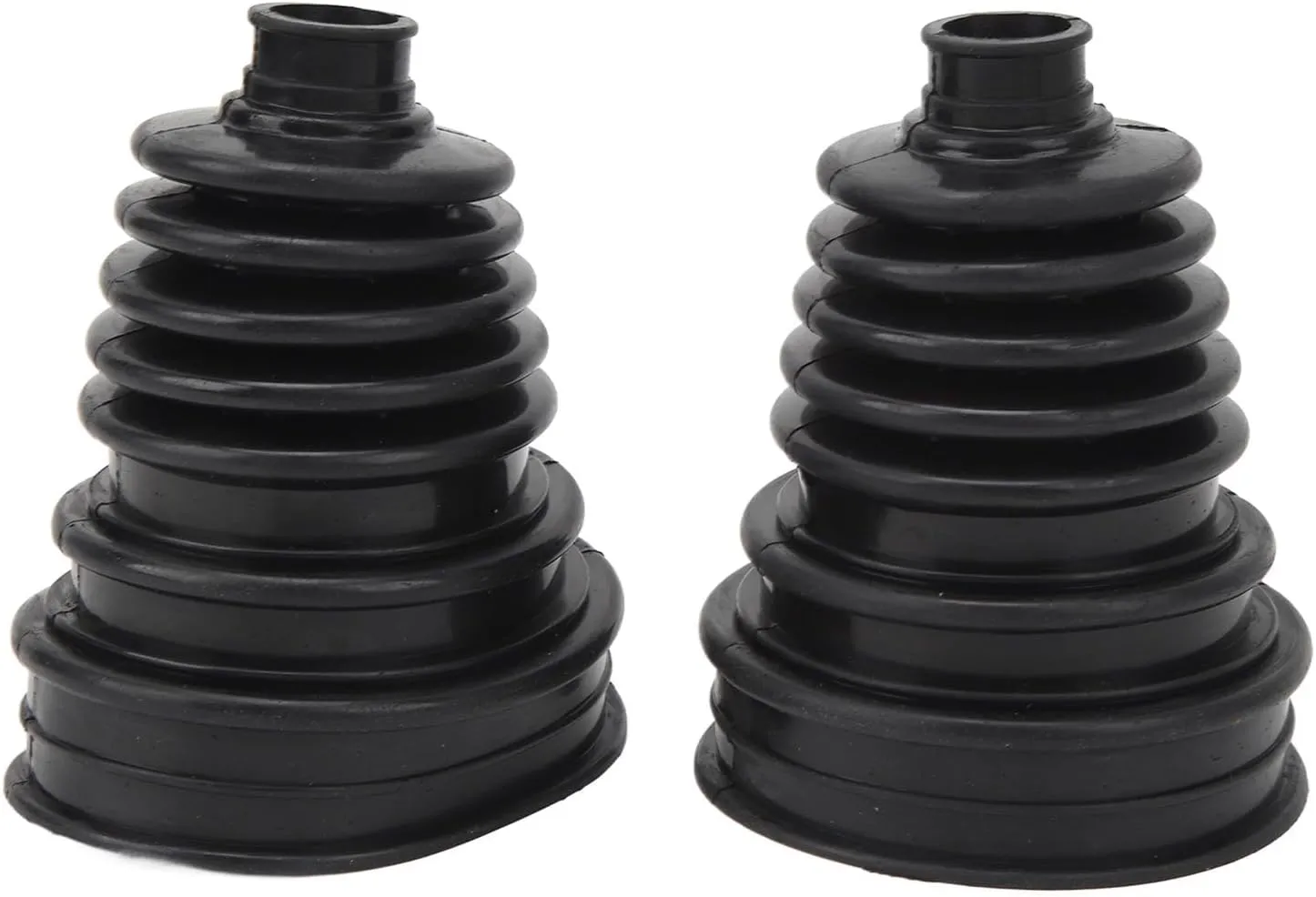 2Pcs CV Joint Boots, Universal Split CV Boot Constant Velocity Joint Boot Set Highly Flexible CV Boots with Stainless Steel Clamps for Cars