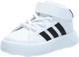 adidas Unisex-Child Grand Court Mid Top Sneaker