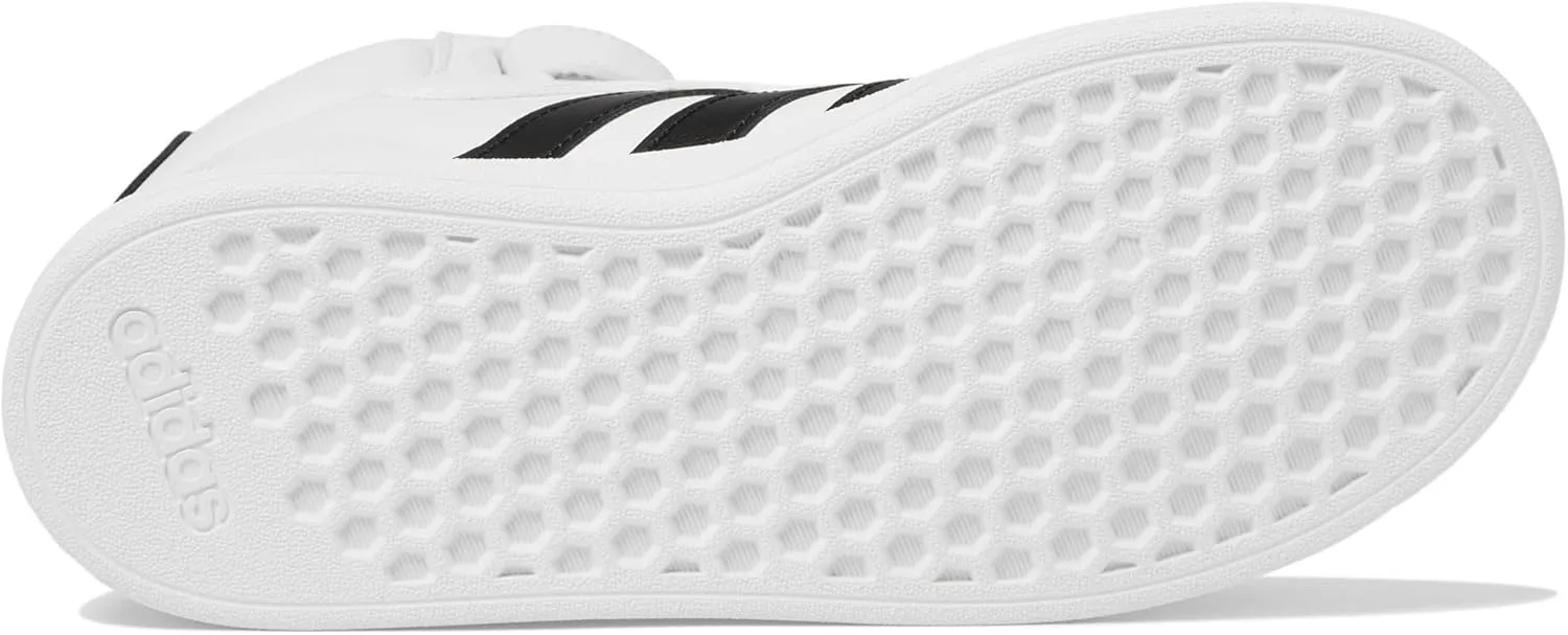 adidas Unisex-Child Grand Court Mid Top Sneaker