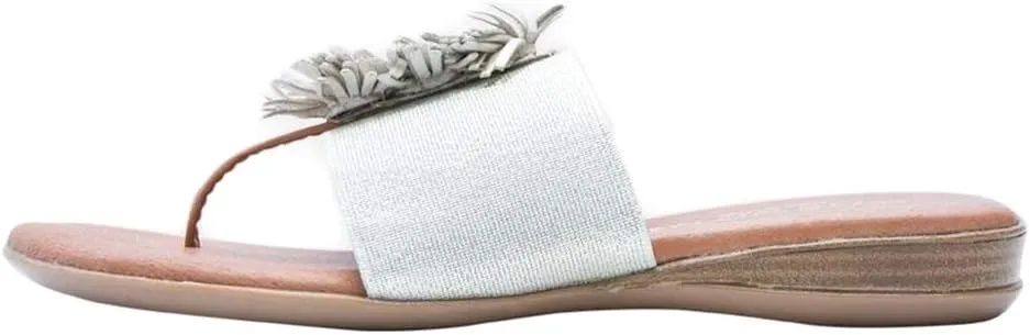 André Assous Novalee Neutral Featherweight Sandal