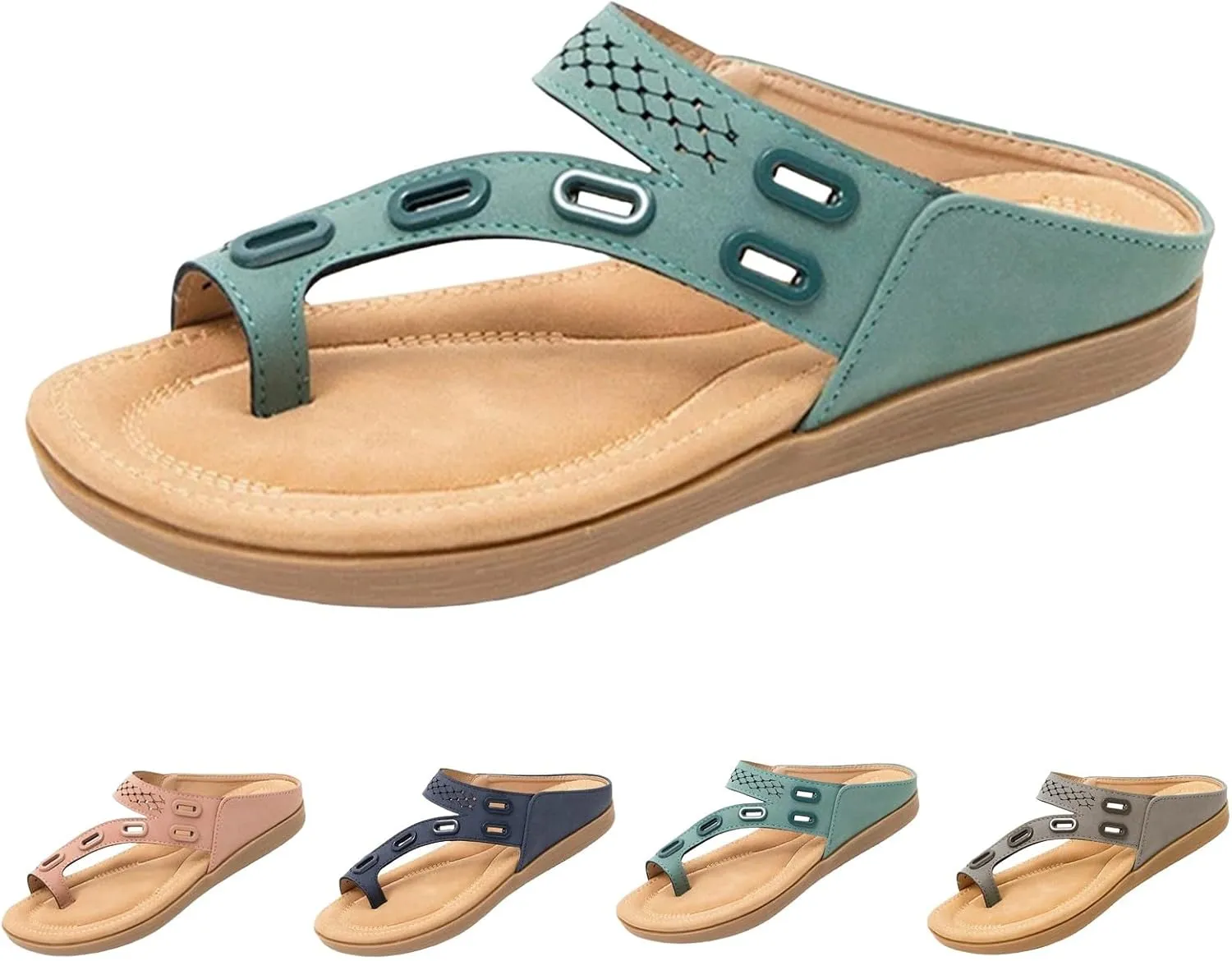 Arch Support Flip Flops for Men & Women Orthotic Sandals for Plantar Fasciitis – Lightweight, Cushioning