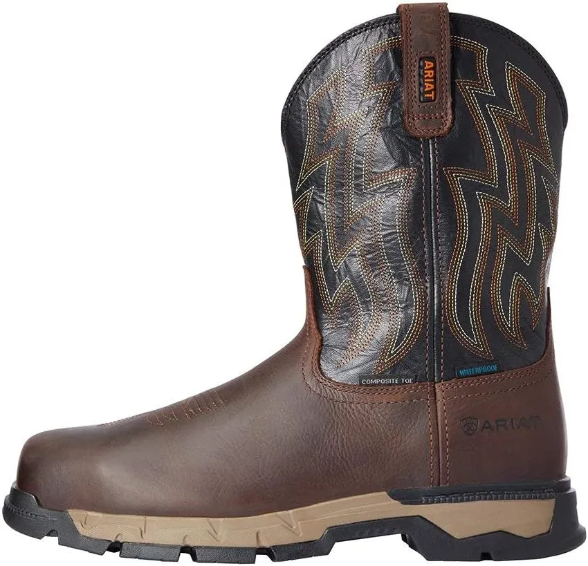 ARIAT Men's Rebar Flex Western Waterproof Work Boot
