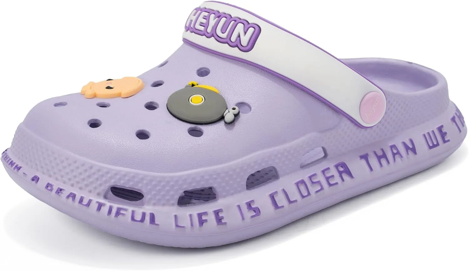 Azooken Kid's Cute Clogs Slides Boys Girls Slippers Beach Pool Shower Sandals Cartoon Garden Shoes(Toddler/Little Kids/Big Kids)