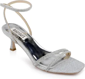 Badgley Mischka Women's Ultra Kitten Heel Sandal Heeled