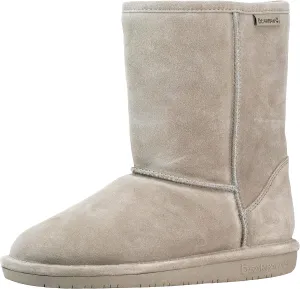 BEARPAW Emma Short Women's Classic Winter Slip On Boots, Lightweight Suede Boots, Multiple Colors