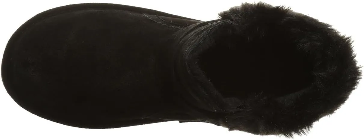 BEARPAW Womens Konnie Suede Winter Ankle Boots