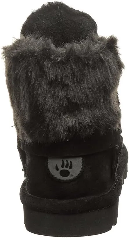 BEARPAW Womens Konnie Suede Winter Ankle Boots