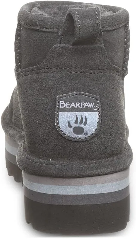 BEARPAW Women's Retro Shorty Boot | Women's Ankle Boot | Comfortable Winter Boot