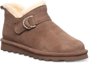 BEARPAW Women's Shorty Buckle Boot | Women's Ankle Boot | Women's Slip On Boot | Comfortable Winter Boot | Multiple Colors & Sizes