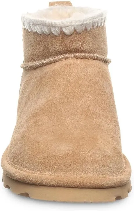 BEARPAW Women's Shorty Crochet Multiple Colors | Women's Ankle Boot | Women's Slip On Boot | Comfortable Winter Boot
