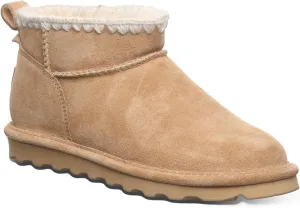 BEARPAW Women's Shorty Crochet Multiple Colors | Women's Ankle Boot | Women's Slip On Boot | Comfortable Winter Boot