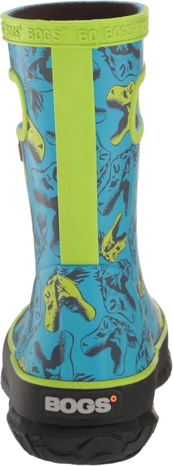 BOGS Unisex-Child Kids Skipper Waterproof Rubber Rain Boot