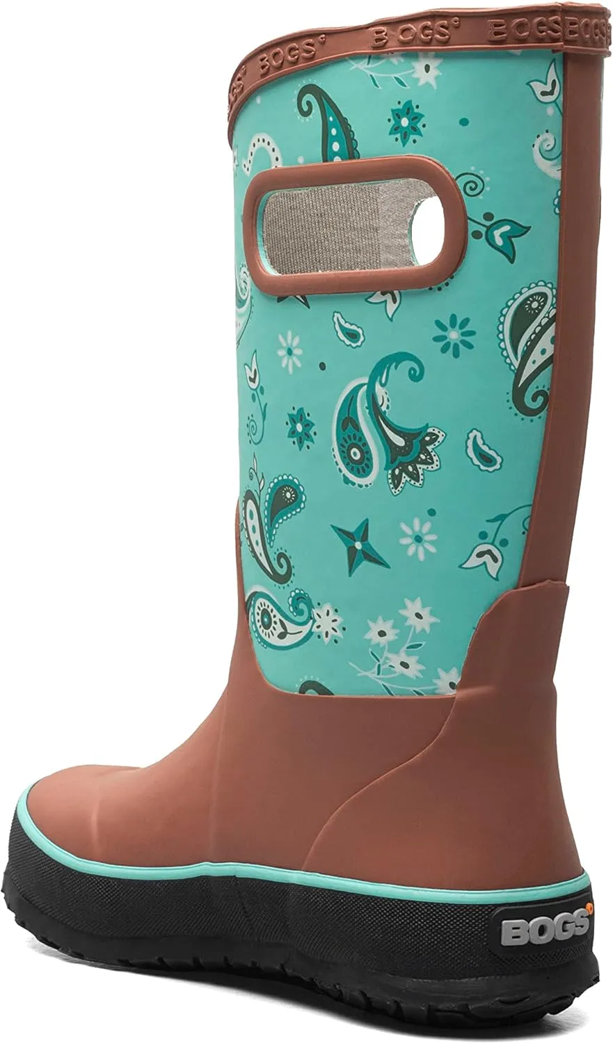BOGS Unisex-Child Rain Boot Western (Toddler/Little Big Kid)