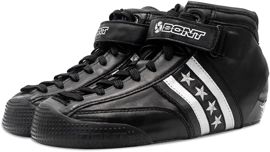 Bont Skates - Quadstar Carbon Roller Skate Derby Package - Professional rollerskates for Men - Women - Boys - Girls for Derby, Speed and Indoor Skating