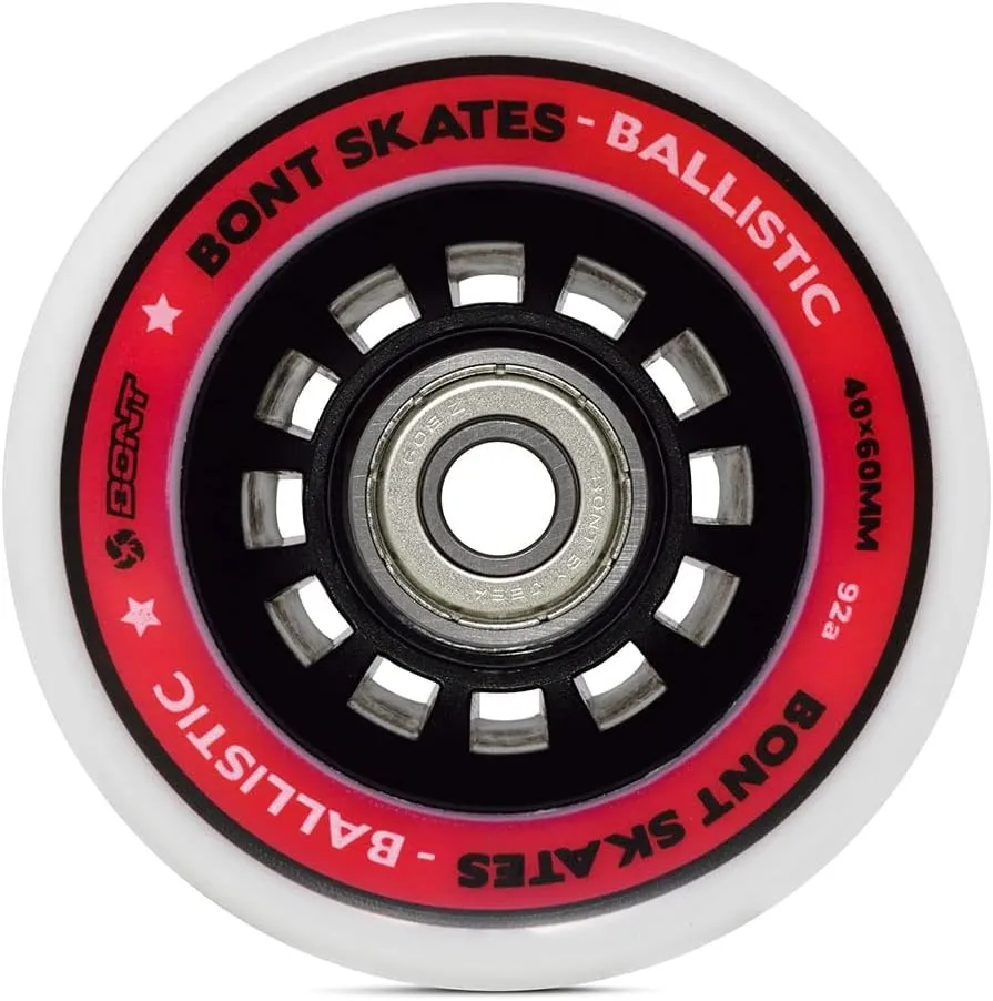 Bont Skates - Quadstar Carbon Roller Skate Derby Package - Professional rollerskates for Men - Women - Boys - Girls for Derby, Speed and Indoor Skating
