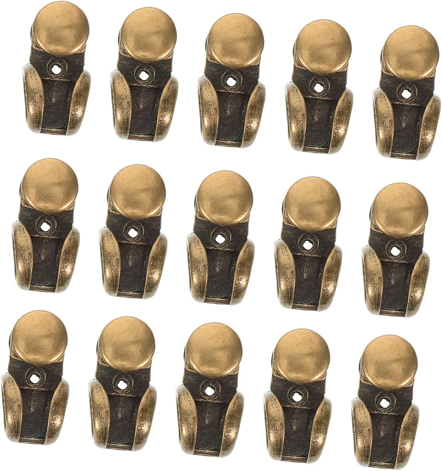 Boot Lace Hooks Fittings 20Pcs Metal Shoelace Hooks for Outdoor Sports Climbing Shoes