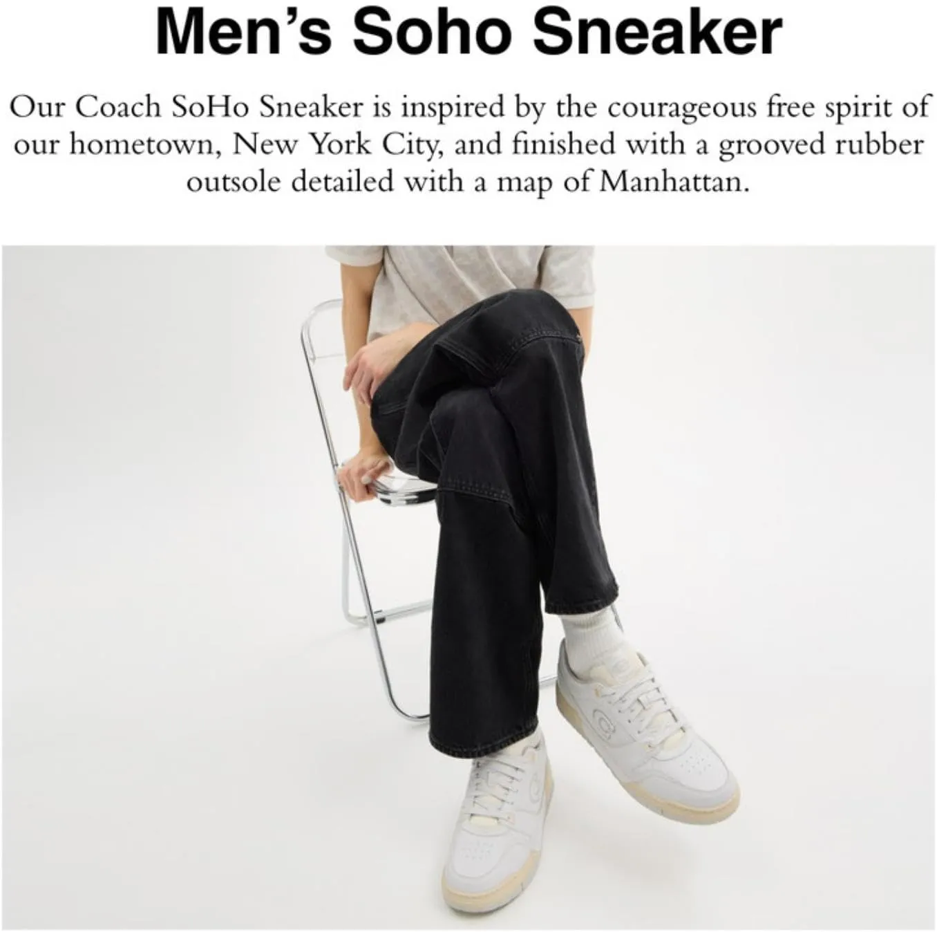 Coach Men's Soho Sneaker