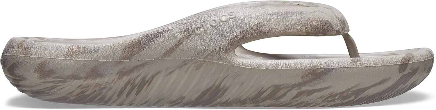 Crocs Unisex-Adult Mellow Flip Flops, Recovery Flip Flop Slides
