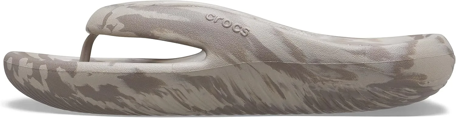 Crocs Unisex-Adult Mellow Flip Flops, Recovery Flip Flop Slides