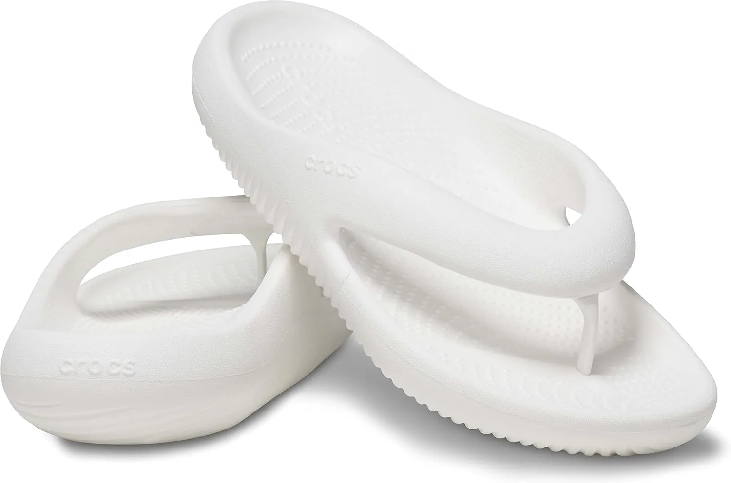 Crocs Unisex-Adult Mellow Flip Flops, Recovery Flip Flop Slides
