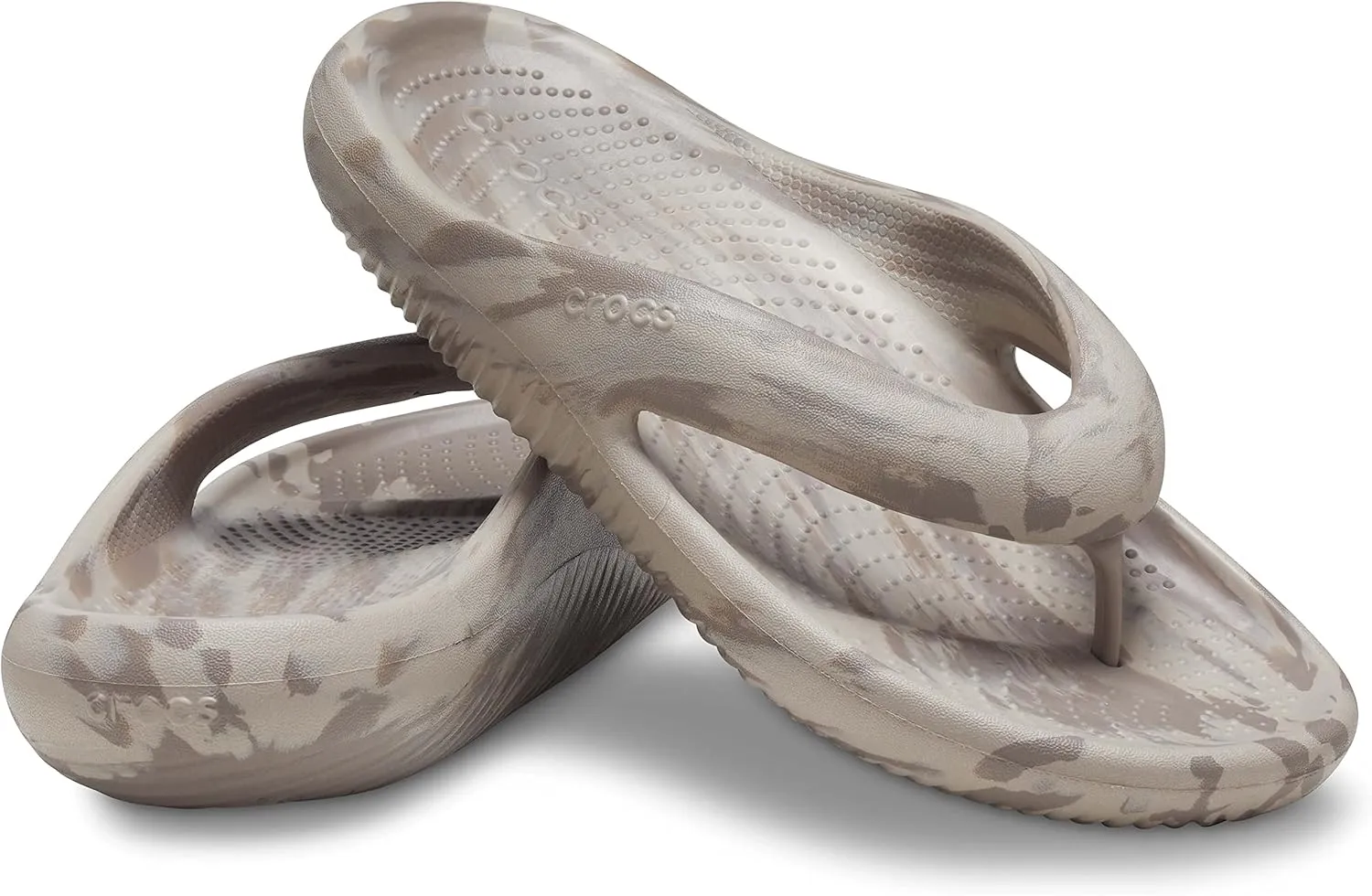 Crocs Unisex-Adult Mellow Flip Flops, Recovery Flip Flop Slides