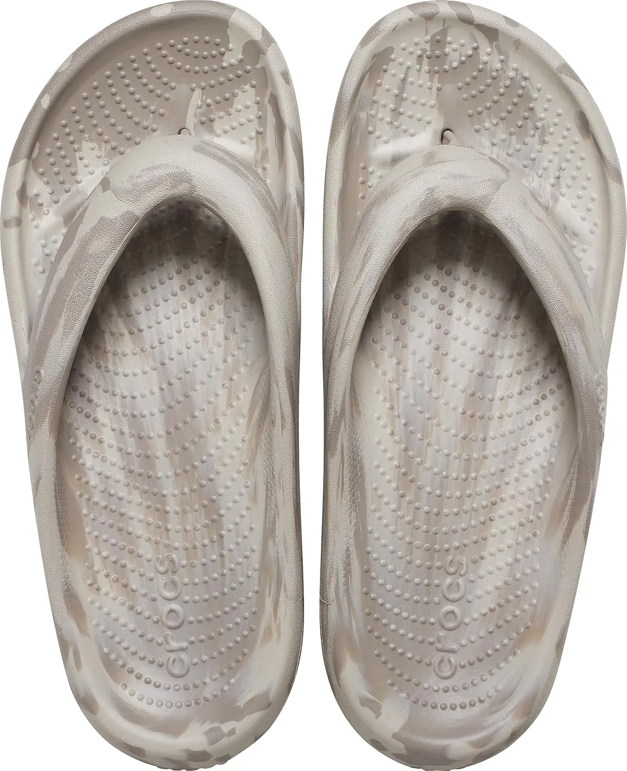 Crocs Unisex-Adult Mellow Flip Flops, Recovery Flip Flop Slides