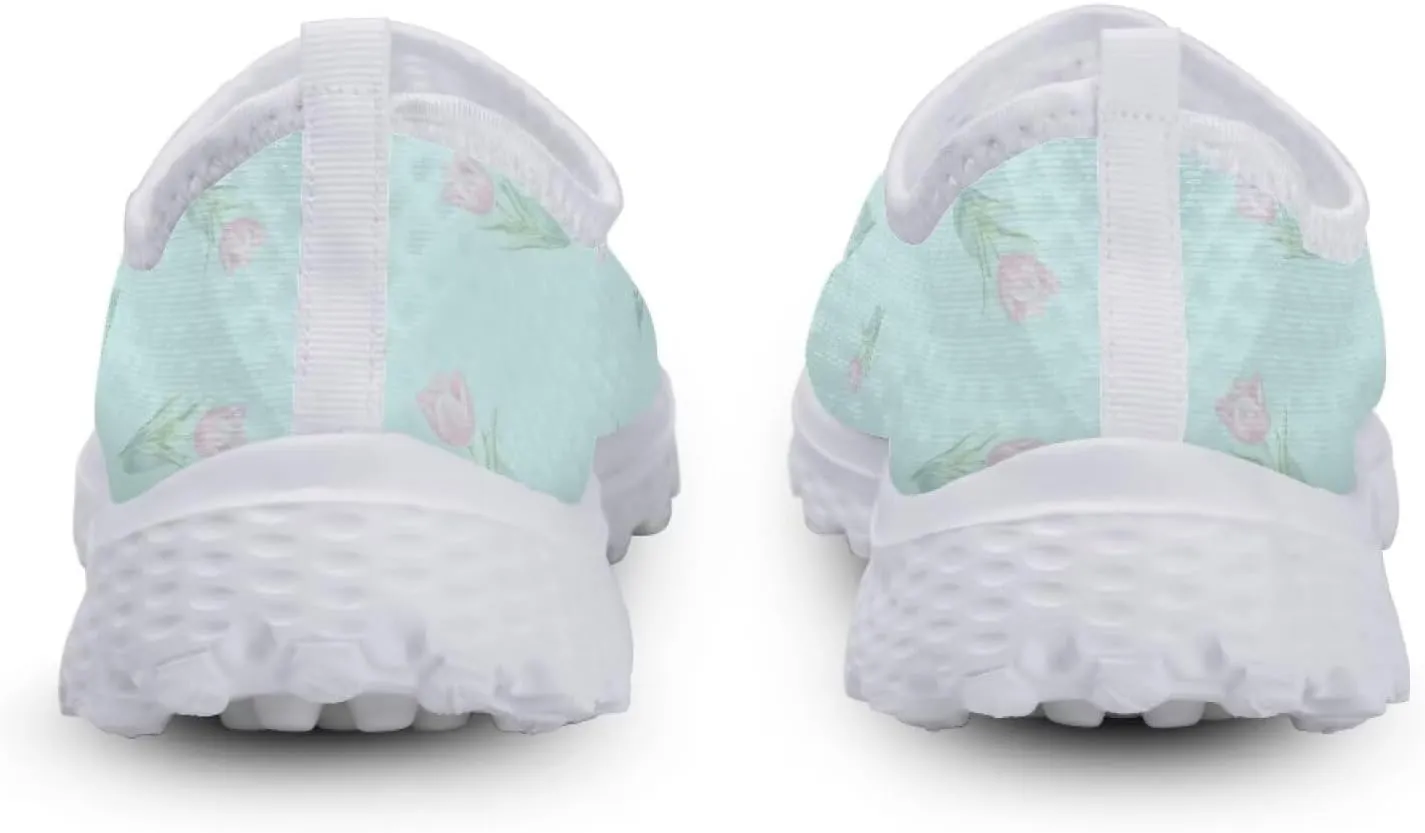 Easter Sport Sneakers Tennis Shoes for Women US 5.5-11.5 Slip On Loafer Shoes