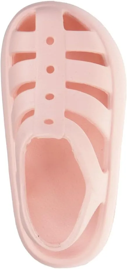 Foamwalk Girl's EVA Slides Fisherman, Buckle Clogs Kids Cloud Slides - Slip On Sandals for Girls Toddler/Little Kid/Big Kid
