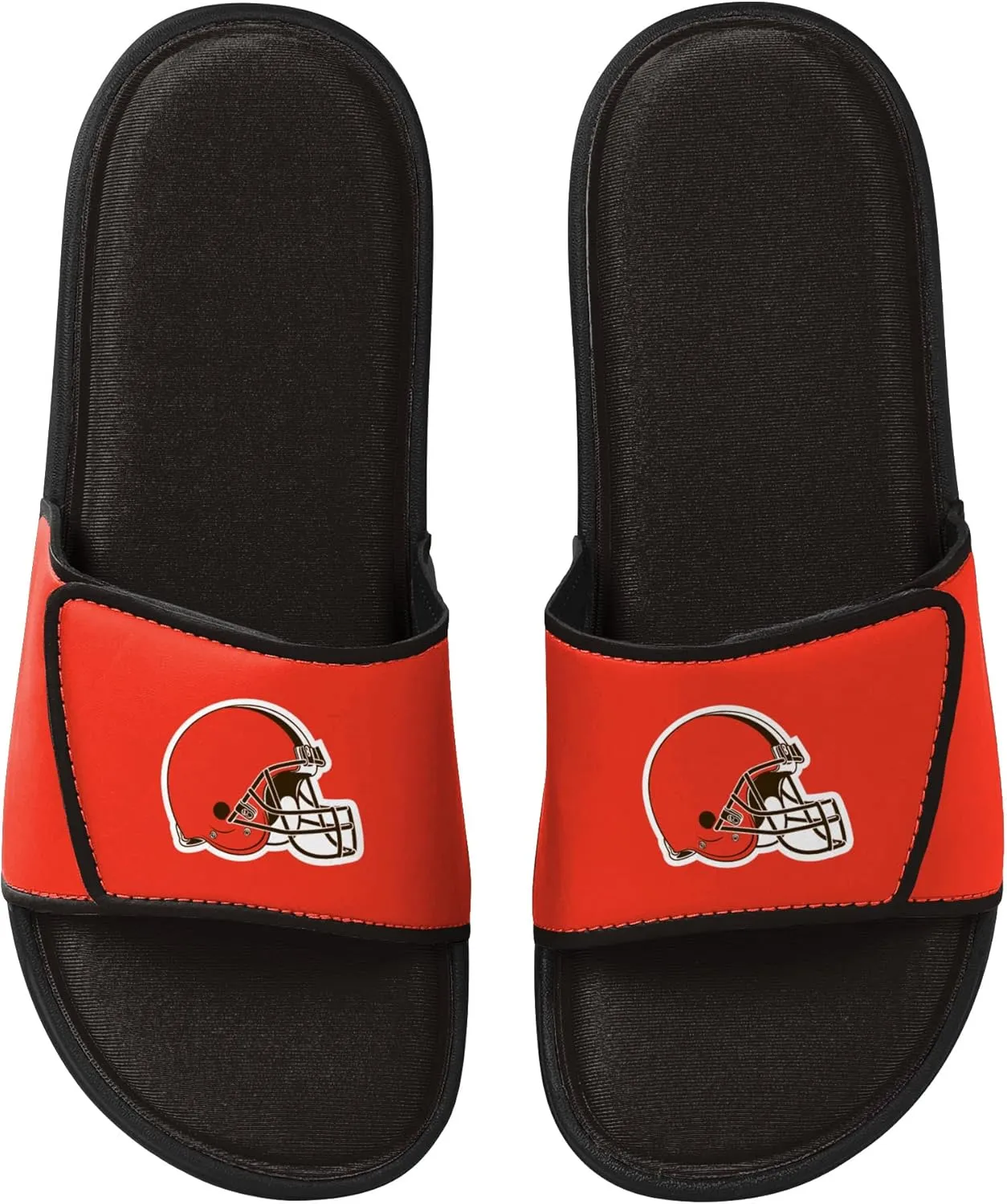 FOCO Men's Ncaa College Team Logo Sport Shower Foam Slide Flip Flop Sandals