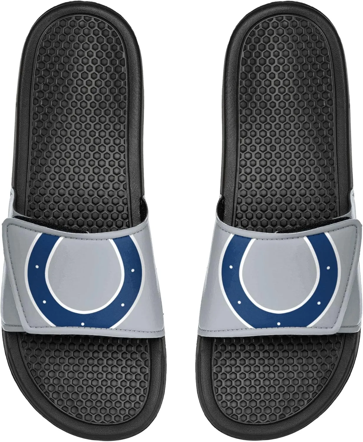 FOCO Men's NFL Team Logo Shower Sport Slide Flip Flop Sandals