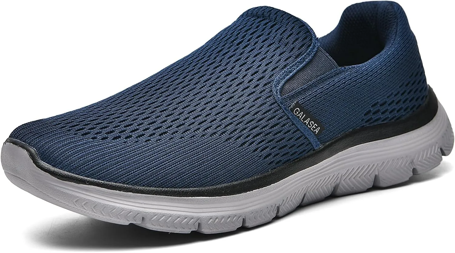GALASEA Men's Casual Slip on Mesh Loafer Breathable Sneakers Ultralight & Comfort Walking Shoes