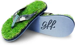GFF Grass Flip Flops for Men/Women/Kids - XS/S/M/L Size Sandal - Camo/Black/Pink Color Slippers