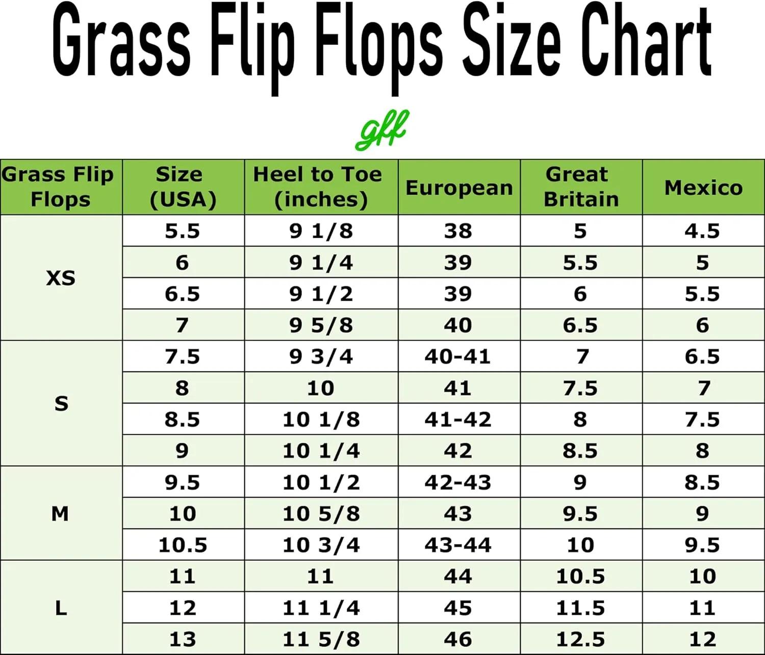 GFF Grass Flip Flops for Men/Women/Kids - XS/S/M/L Size Sandal - Camo/Black/Pink Color Slippers