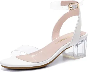 High Heels for Kids Open Toe Dress Shoes for Girls Ankle Strap Pump Shoes Flower Girl Sandals Wedding Party for Little Big Kids