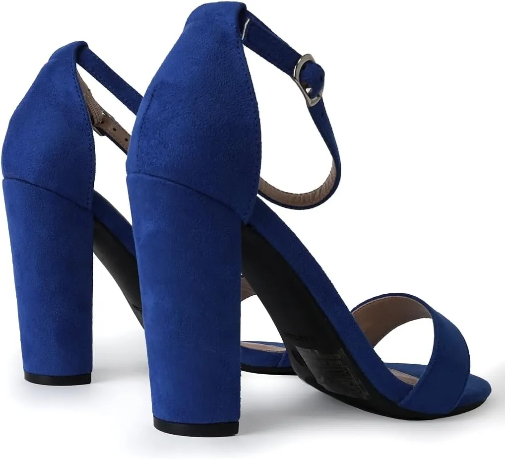 J. Adams Shirley Heels for Women - Ankle Strap High Heel Dressy Sandals