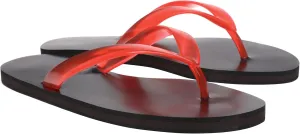 Jelly Beach Flip Flop for Women Clear Sandals Jelly Slides Shoes