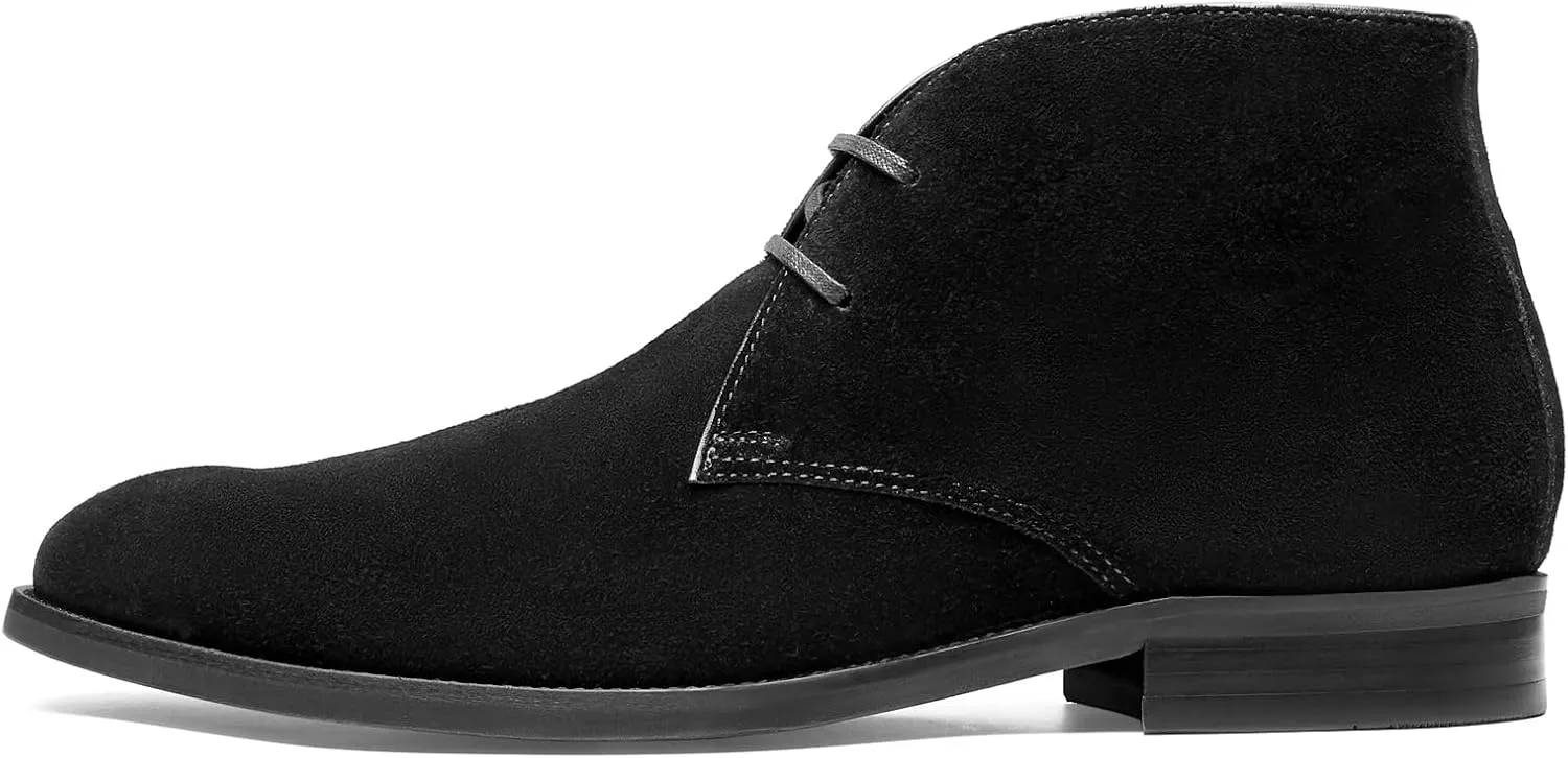 Journey West Mens LightWeight Suede Desert chelsea chukka Boots