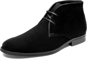 Journey West Mens LightWeight Suede Desert chelsea chukka Boots