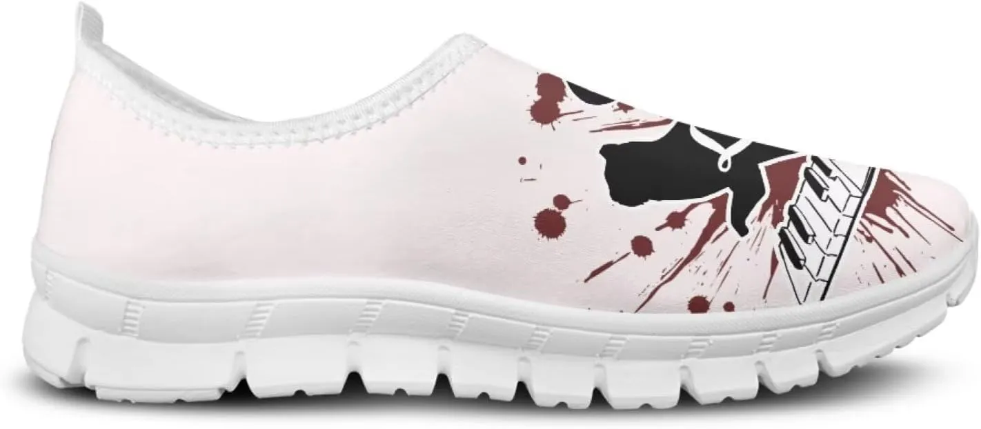 JoyLamoria Boho Elephant Walking Shoes Art Travel Travel Clog Slip on Causal Loafer Fashion Sneakers for Men Women