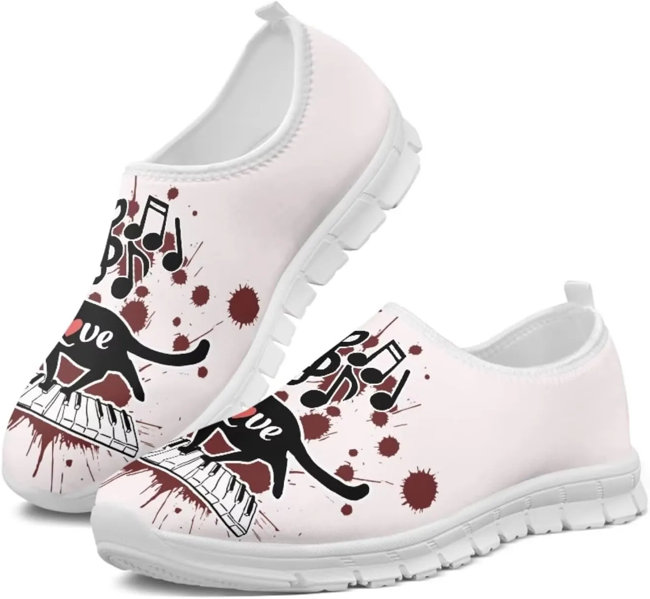 JoyLamoria Boho Elephant Walking Shoes Art Travel Travel Clog Slip on Causal Loafer Fashion Sneakers for Men Women