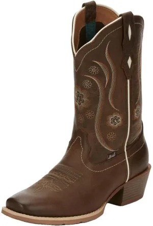 Justin Ladies Gypsy Jessa Sq Toe Boots