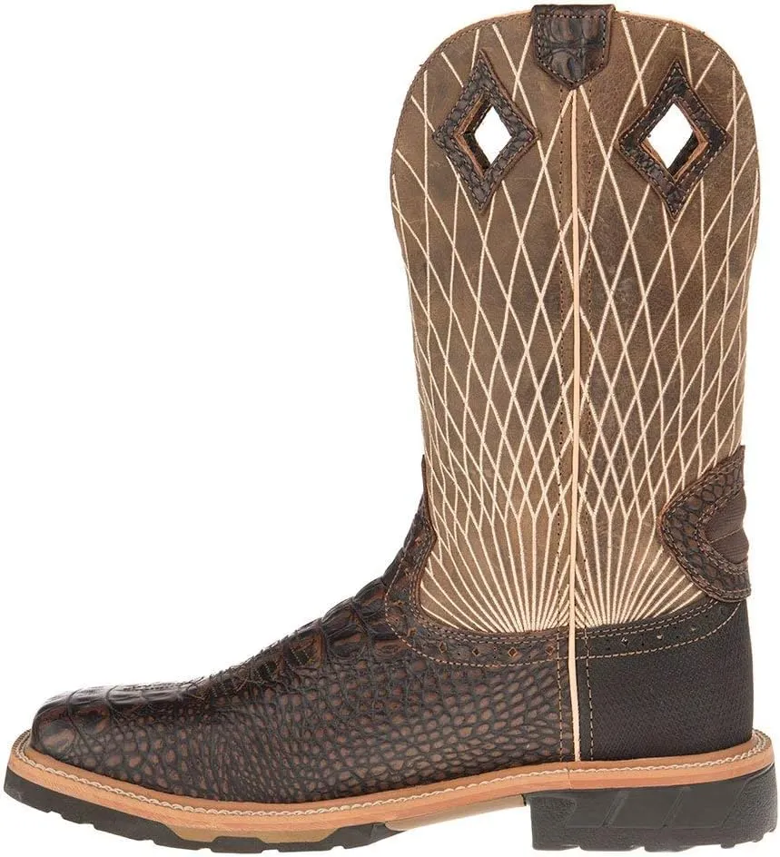Justin Men's Derrickman Western Work Boot Composite Toe - Se4833