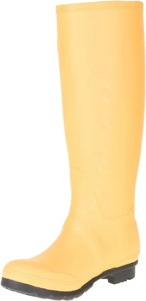 Kamik Womens Jennifer Tall Rain Boots,Mustard,10