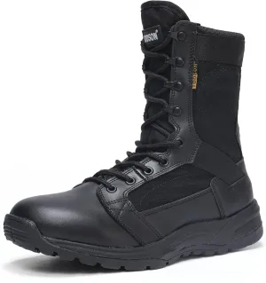 Men's 8'' Military Tactical Boot Lightweight Combat Work Boots