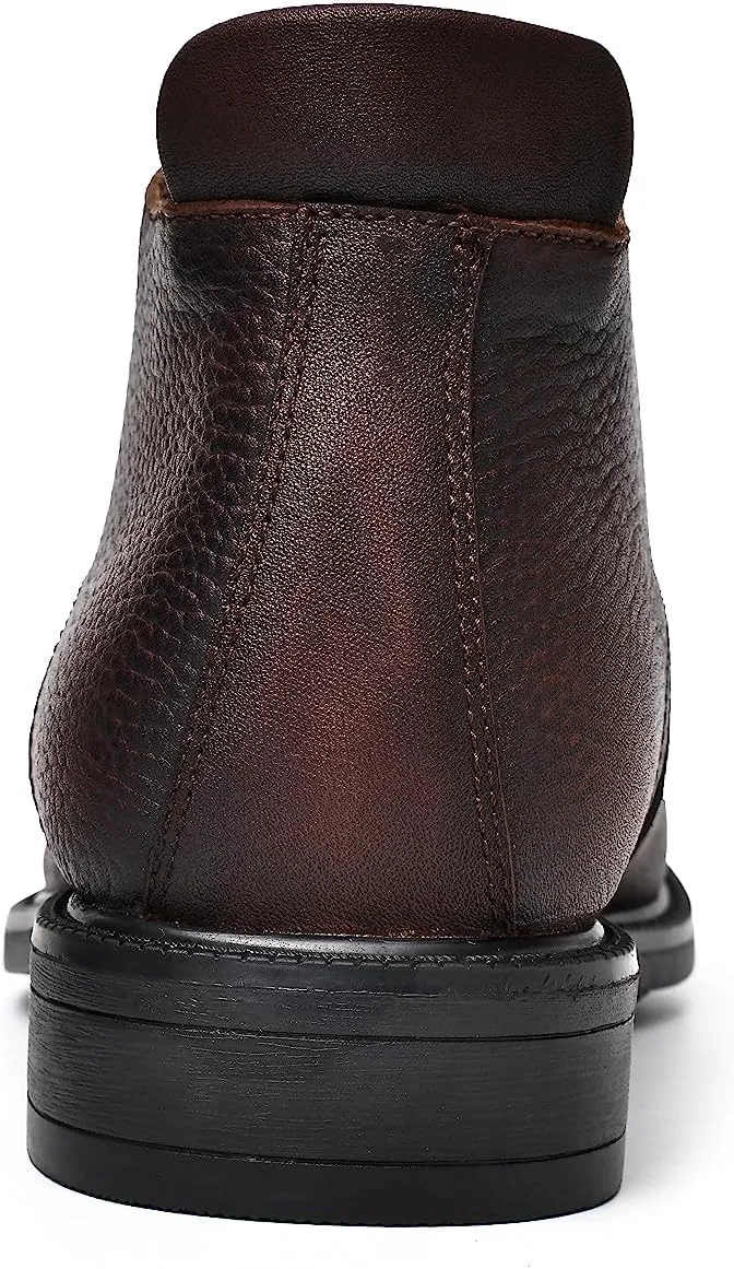Mens Slip on Boots Chukka Boots Fashion and Comfort Casual Oxfords Ankle Lace Up Boot
