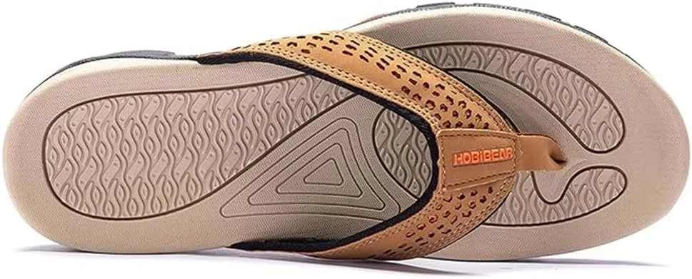 Mens Sport Flip Flops Comfort Sandals Indoor and Outdoor Beach Flip Flop