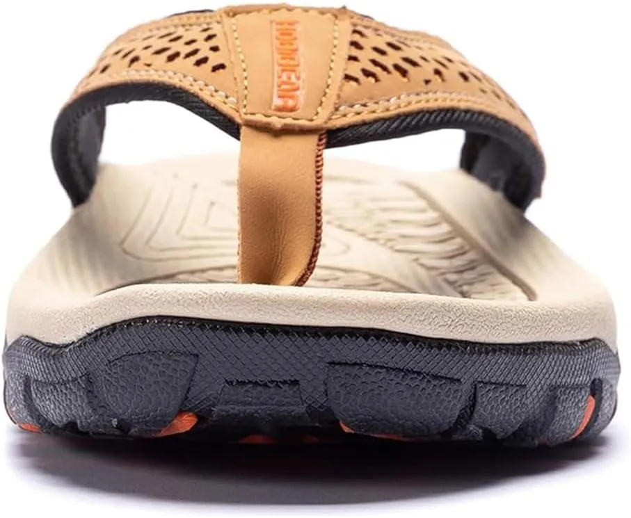 Mens Sport Flip Flops Comfort Sandals Indoor and Outdoor Beach Flip Flop