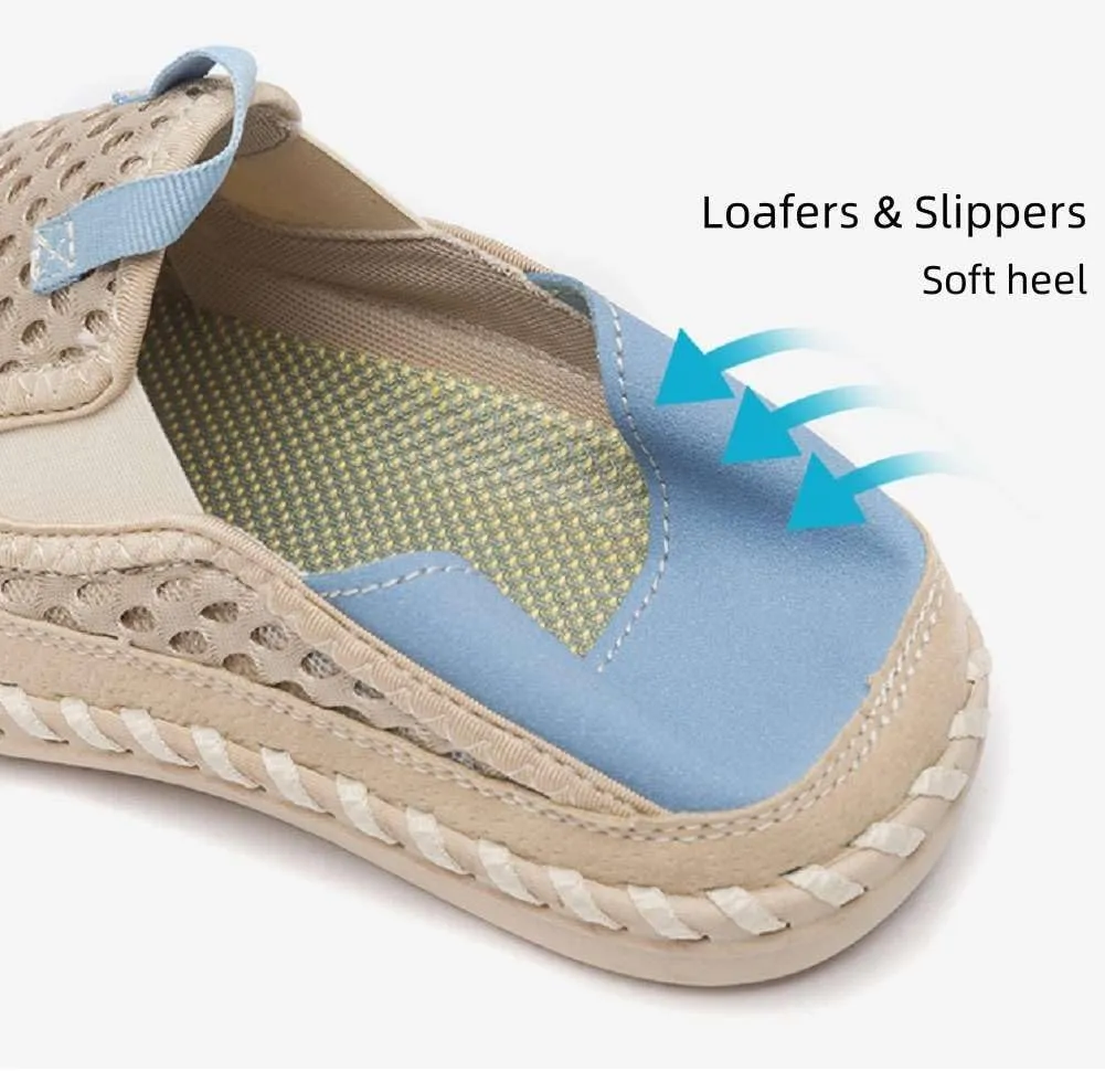 mitvr Men's Breathable Loafers Knit Lightweight Driving Shoes Slip-on Casual Walking Shoes for Men