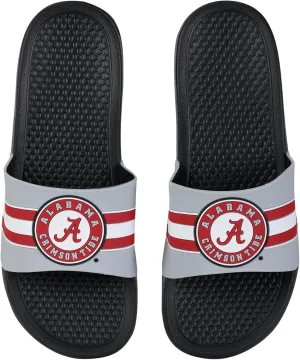 NCAA Men's Sport Shower Stripe Raised Slide Flip Flop Sandals
