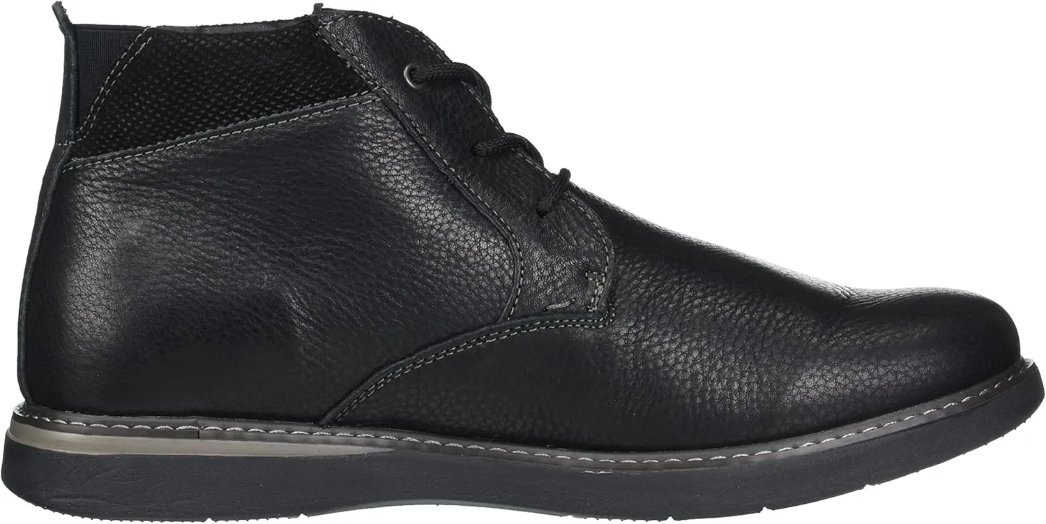 Nunn Bush Men's Bayridge Plain Toe Chukka Lightweight Leather Boot